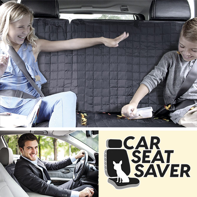 Protetor Universal CAR SEAT SAVER: IMPERMEÁVEL E ANTIDERRAPANTE