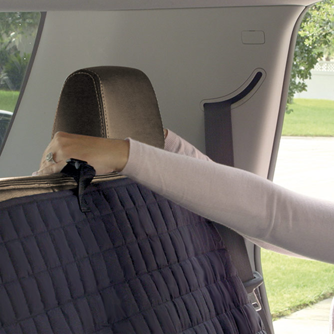 Protetor Universal CAR SEAT SAVER: Para os assentos da frente e de trás