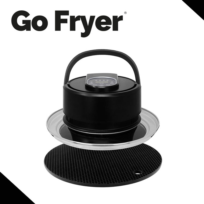 Fritadeira de Ar “Go Fryer”: Converta qualquer panela ou frigideira numa fritadeira de ar