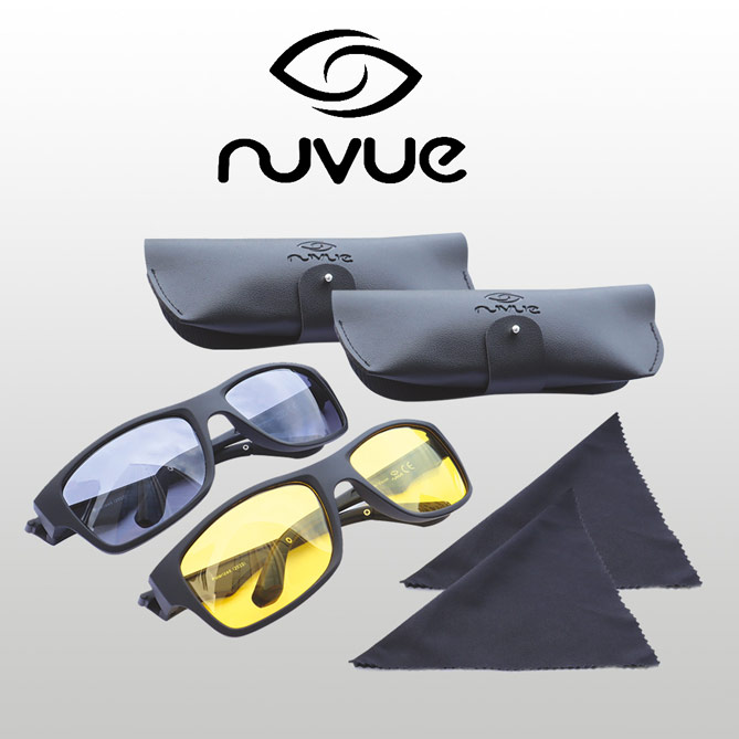 Óculos de Sol NUVUE: Lentes polarizadas com proteção UV 400
