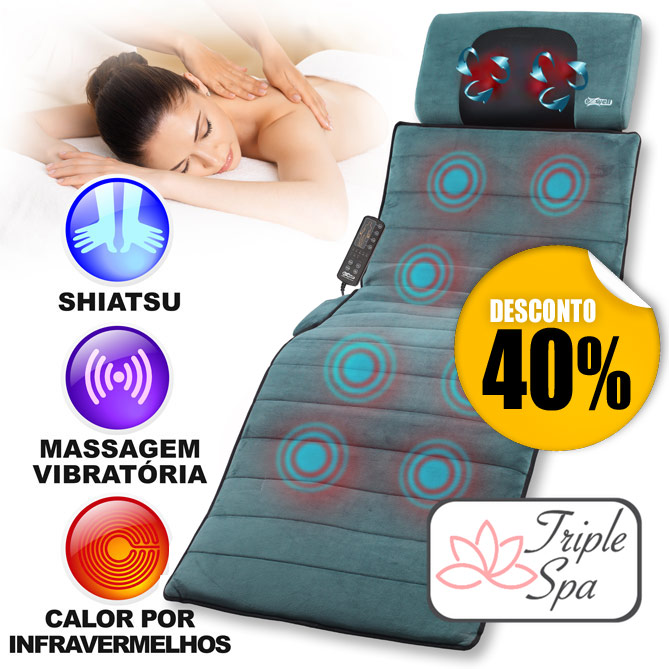 Sistema de Massagem “Triple SPA”