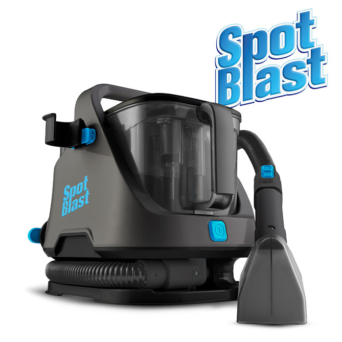Sistema de Limpeza “Spot Blast”: possui centenas de resistentes cerdas para penetrar nas fibras de forma a eliminar as nódoas mais difíceis