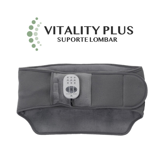 Suporte Lombar Vitality Plus: O suporte lombar que cuida das suas costas