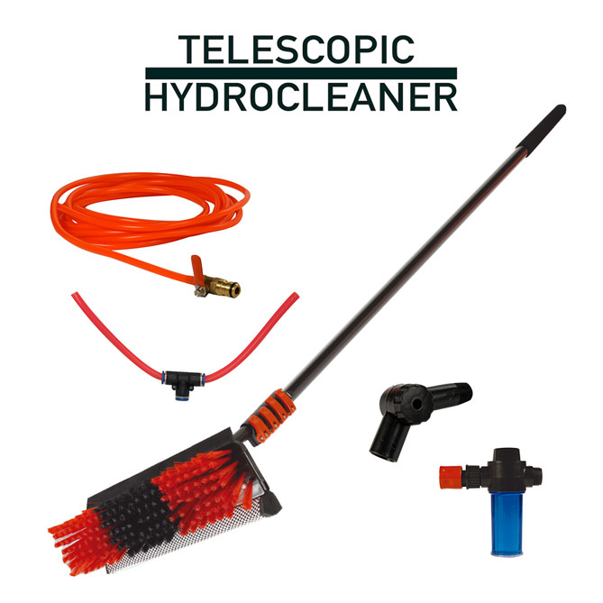 Telescopic Hydrocleaner: Muito fácil de usar
